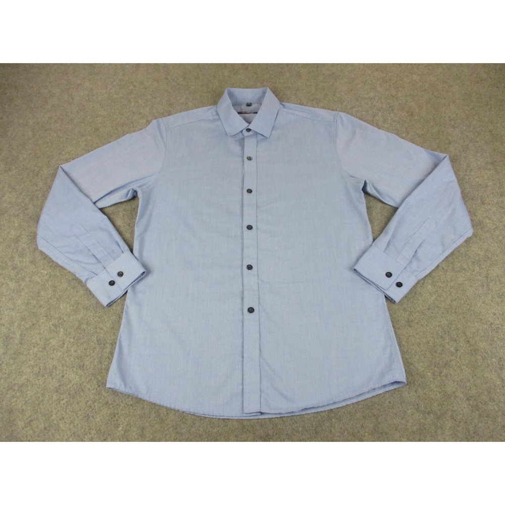 Diesel Shirt Mens 2XL XXL Blue Button Up Long Sleeve Lightweight Casual